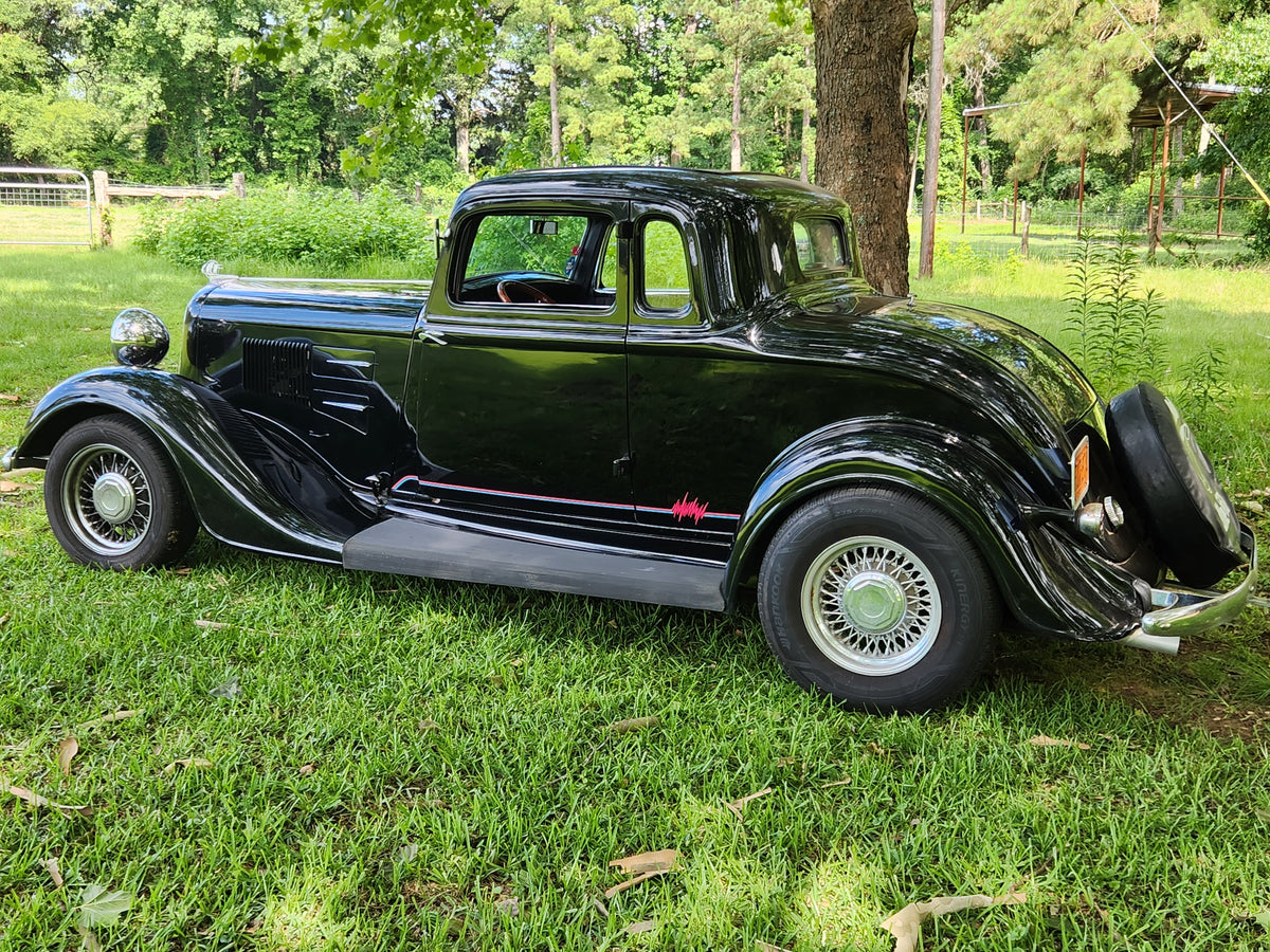 1934 Plymout Coupe Raffle Keychain