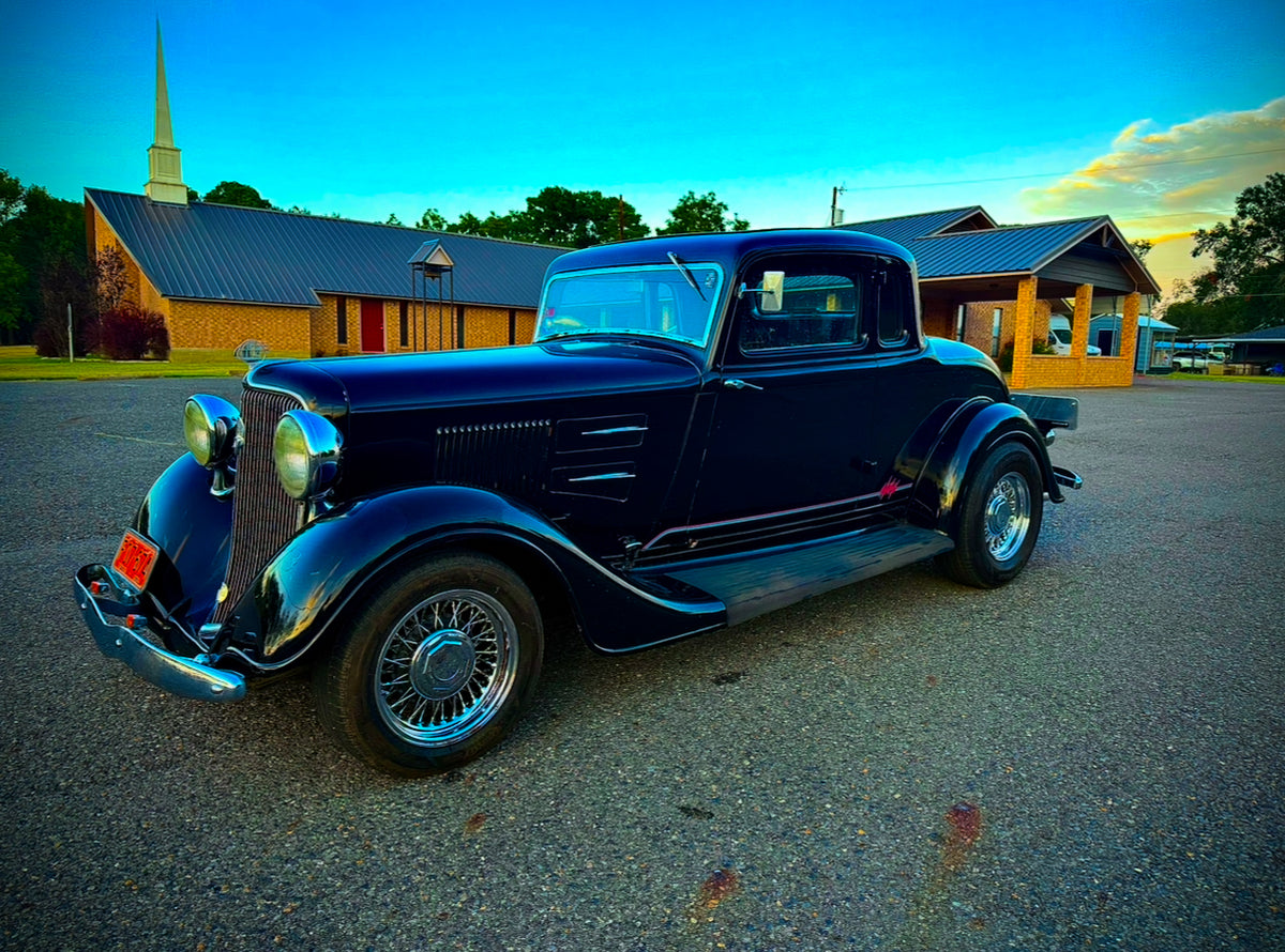 1934 Plymout Coupe Raffle Keychain
